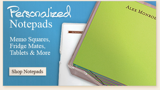 Personalized Notepads