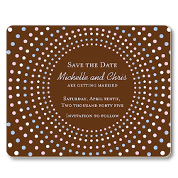 Save the Date Cards from Giftsin24.com ship in 24 hours