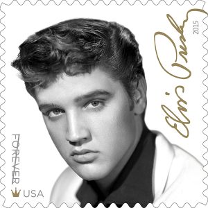 Elvis stamp by United States Postal Service