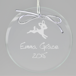 Personalized Keepsake Ornaments for Baby's First Christmas