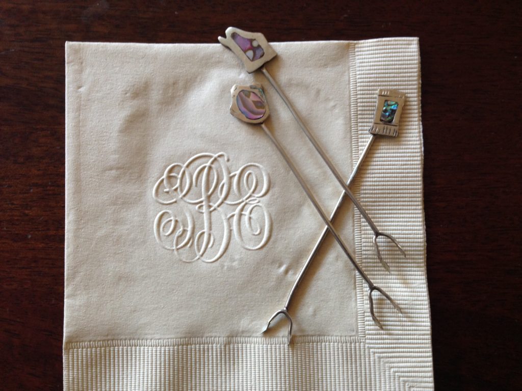 Delavan Monogram Napkin from giftsin24 ships in 24 hours.