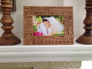 Loving Couple personalized picture frame from Giftsin24.com ships in 24 hours.