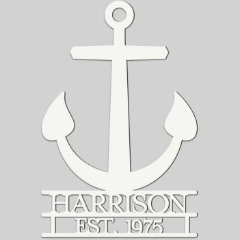 Anchor Wall Sign from giftsin24 ships in 24 hours