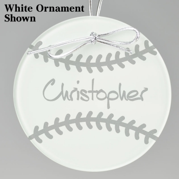 Baseball Ornaments are great summer party accessories. 