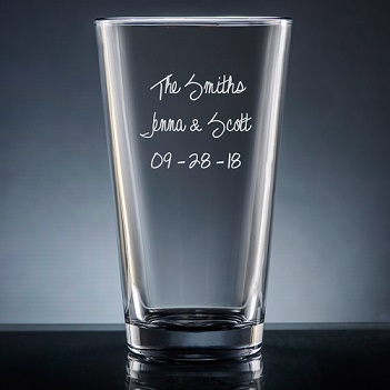 Iguala Pint Glass from Giftsin24 ships in 24 hours.