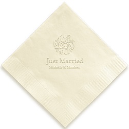 Nuptial Napkin - Embossed Nuptial Napkin - Embossed