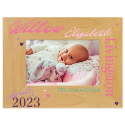 Little Miss Muffet Printed Picture Frame