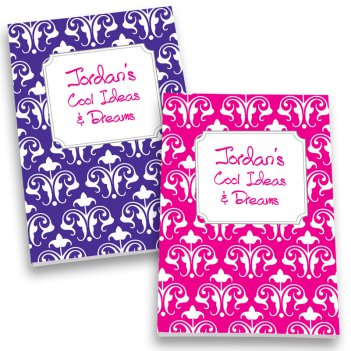 Fleur de Lis Personalized Journal Set