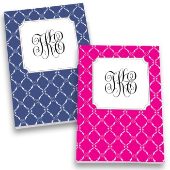 Stafford Monogram Personalized Journal Set