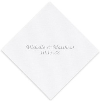 Chesterfield Luxury AirLaid Napkin - Foil-Pressed
