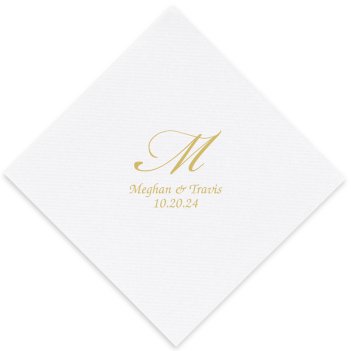 Serenity Luxury AirLaid Napkin - Foil-Pressed