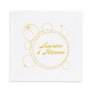 Glamorous Rosario Luxury AirLaid Napkin - Foil-Pressed