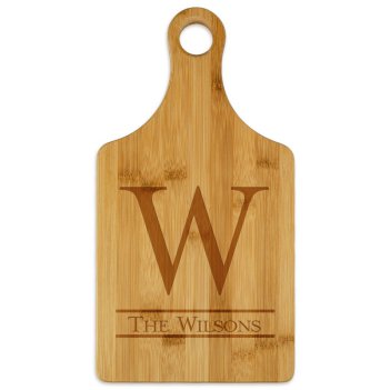 Newton Paddle Cutting Board - Engraved