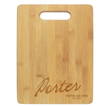 Familia Cutting Board - Engraved