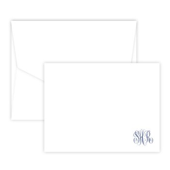 Cyprus Monogram Card - Digital Print - Fairfax Stationery