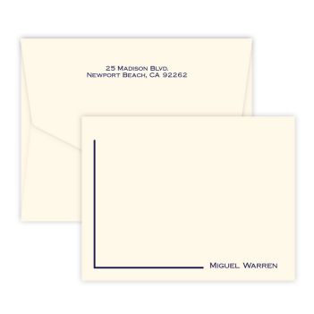 Corner Card - Raised Ink