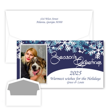 Seasons Greetings Holiday Photo Card