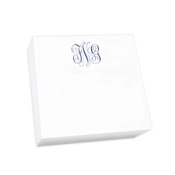 Delavan Monogram Desk Slab - White