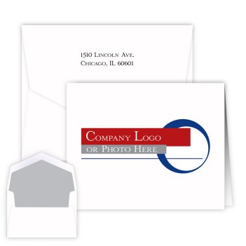 Your Logo Folding Note - Digital Print