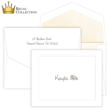 Regal Collection - Knightsbridge Note - Raised Ink
