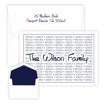 Anthony Family Pride Oversized Note - Raised Ink