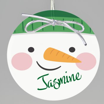 Frosty Keepsake Printed Ornament