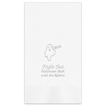 Halloween Guest Towel - Embossed