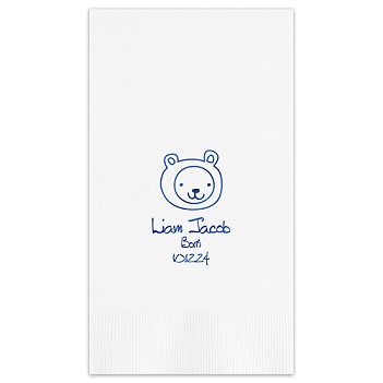 Animal Guest Towel - Foil-Pressed