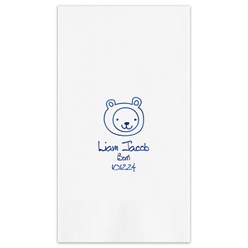 Animal Guest Towel - Foil-Pressed