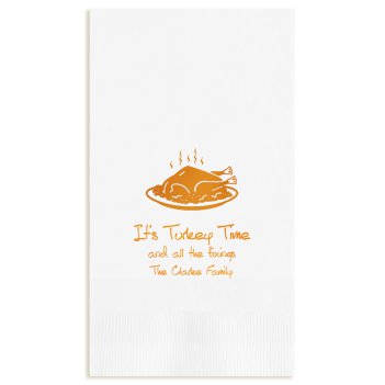 Autumn Guest Towel - Foil-Pressed