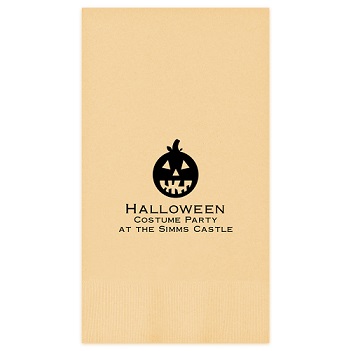 Halloween Guest Towel - Foil-Pressed