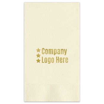 Custom Guest Towel - Foil-Pressed