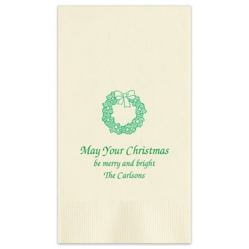 Christmas Guest Towel - Printed