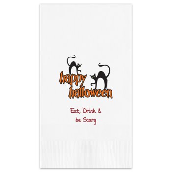 Happy Halloween Guest Towel - Printed