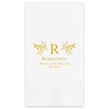 Wedding Serenity Guest Towel - Printed