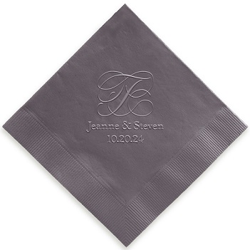 Estate Napkin - Embossed