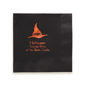 Halloween Napkin - Foil-Pressed