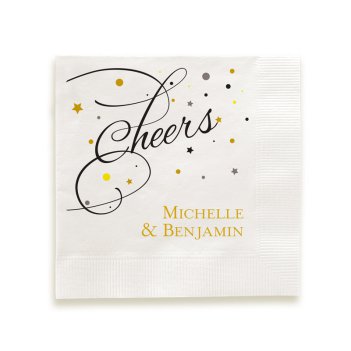 Cheers Napkin - Printed