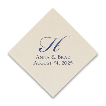 Serenity Coaster Napkin - Raised Ink