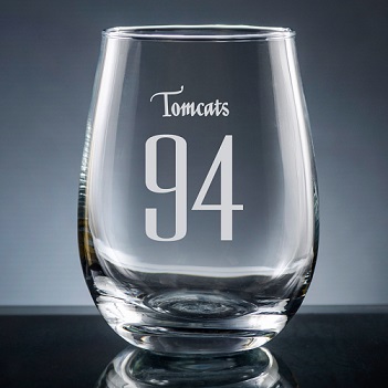 Numero Stemless Wine Glass