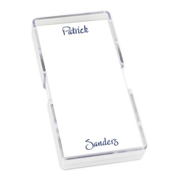 Highland Mini List - White with holder