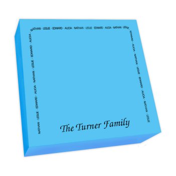 Family Arch Memo Square - Carnival REFILL