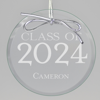 Senior Class Keepsake Ornament - Circle