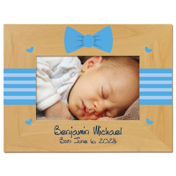 Bowtie Baby Printed Picture Frame