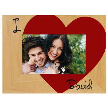 I Love You Printed Picture Frame