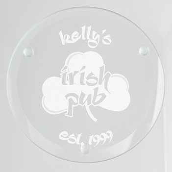 Irish Pub Glass Coaster