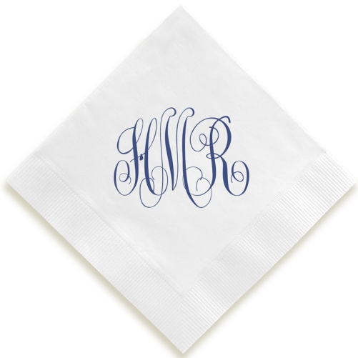 Monogrammed Napkins Fast Monogrammed Napkins Giftsin24