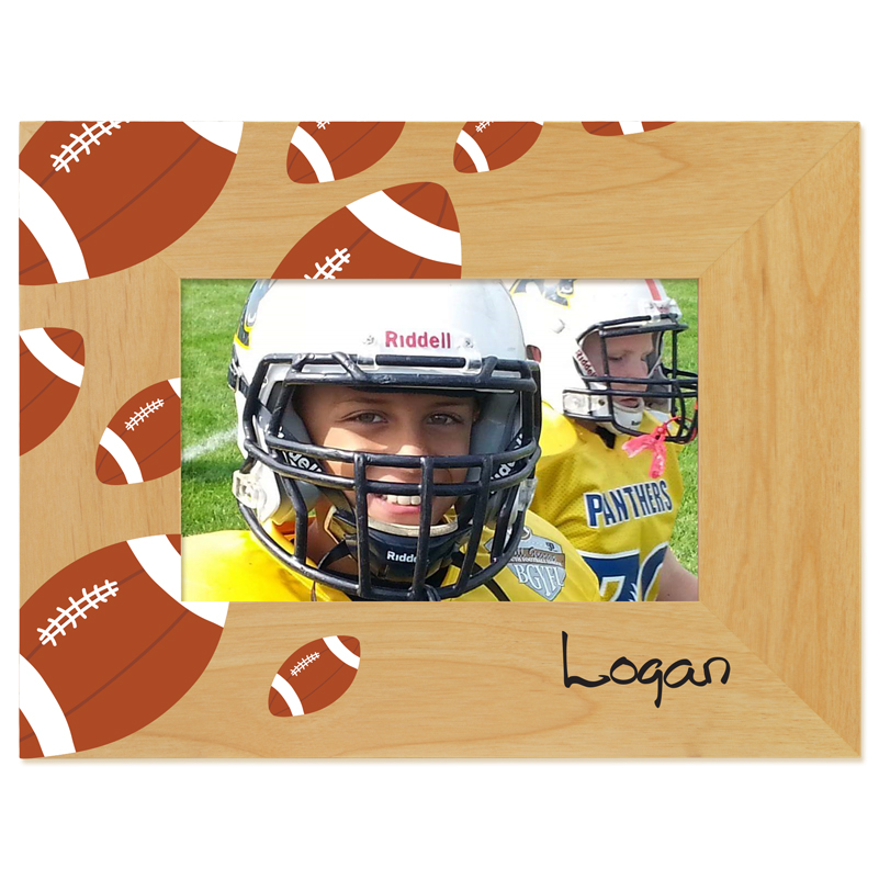 Personalized Football Player Picture Frame Printed Football Frame