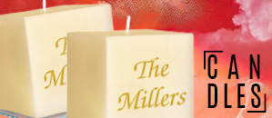 Engraved Candles
