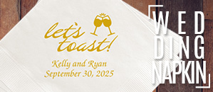 Wedding Reception Napkins